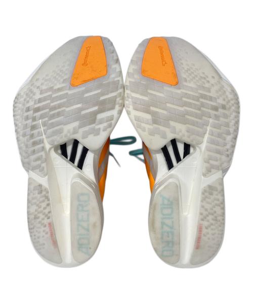 adidas（アディダス）adidas (アディダス) Adizero Adios Pro 4 アイボリー×オレンジ サイズ:23.5cmの古着・服飾アイテム