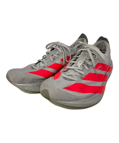 adidas（アディダス）adidas (アディダス) Adizero Japan 9 グレー×ピンク サイズ:25.5cmの古着・服飾アイテム