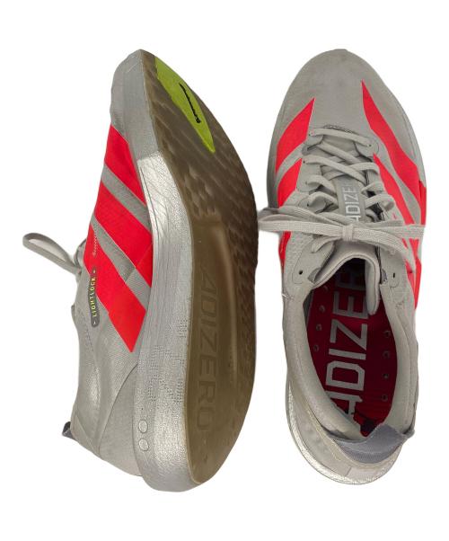 adidas（アディダス）adidas (アディダス) Adizero Japan 9 グレー×ピンク サイズ:25.5cmの古着・服飾アイテム