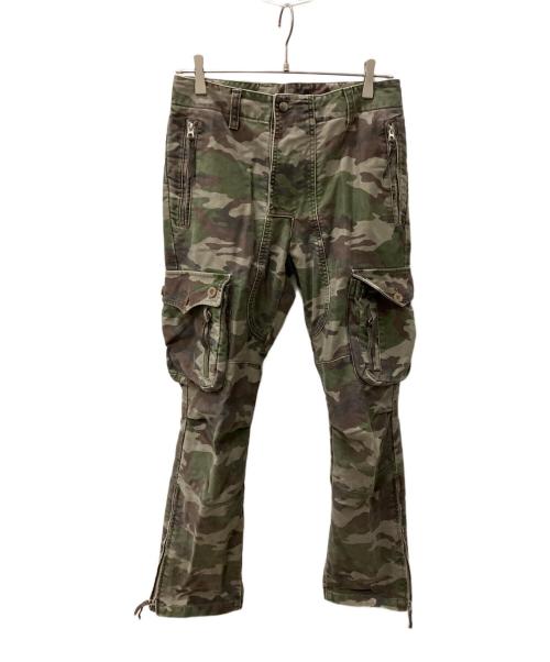 Max Fritz（マックスフリッツ）MAX FRITZ (マックスフリッツ) カーゴパンツ グリーン サイズ:Freeの古着・服飾アイテム