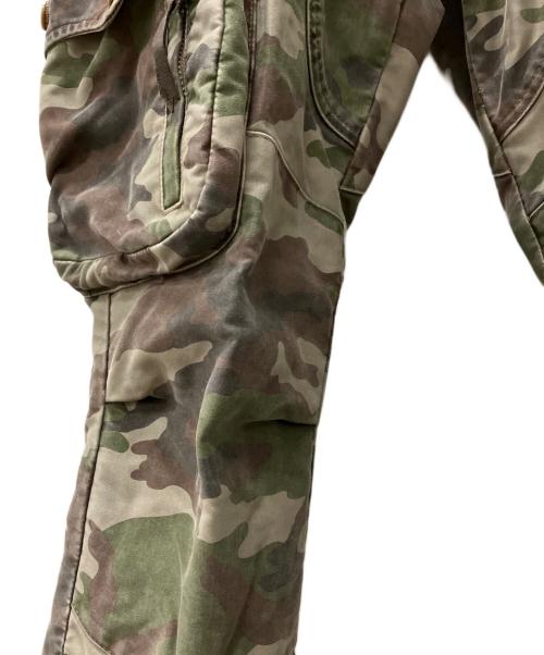 Max Fritz（マックスフリッツ）MAX FRITZ (マックスフリッツ) カーゴパンツ グリーン サイズ:Freeの古着・服飾アイテム