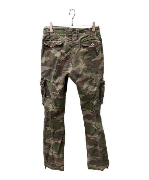 Max Fritz（マックスフリッツ）MAX FRITZ (マックスフリッツ) カーゴパンツ グリーン サイズ:Freeの古着・服飾アイテム