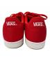 中古・古着 VANS (ヴァンズ) SURFACE  レッド サイズ:25.5cm：4000円