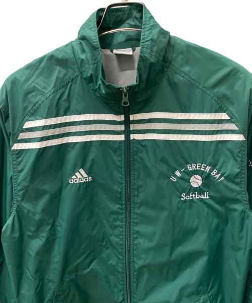 adidas（アディダス）adidas (アディダス) ウインドブレーカー グリーン サイズ:Sの古着・服飾アイテム