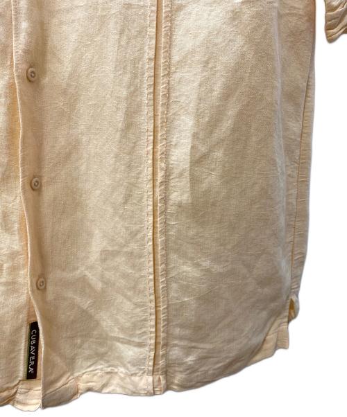 cubavera（キューバベラ）CUBAVERA (キューバベラ) 半袖シャツ ベージュ サイズ:Lの古着・服飾アイテム