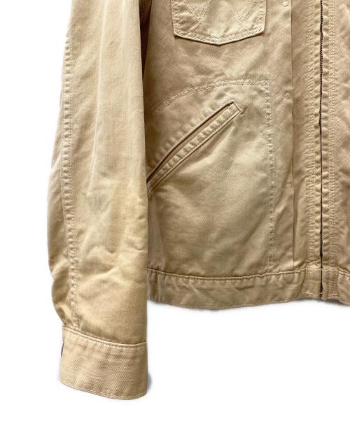 Wrangler（ラングラー）Wrangler (ラングラー) デニムジャケット カーキ サイズ:Mの古着・服飾アイテム