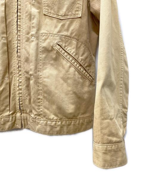 Wrangler（ラングラー）Wrangler (ラングラー) デニムジャケット カーキ サイズ:Mの古着・服飾アイテム