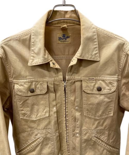 Wrangler（ラングラー）Wrangler (ラングラー) デニムジャケット カーキ サイズ:Mの古着・服飾アイテム