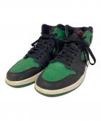 NIKEナイキ）の古着「Air Jordan 1 Retro High OG」｜ブラック×グリーン