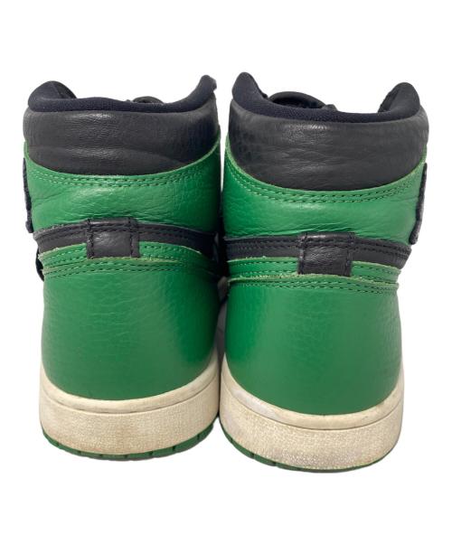 NIKE（ナイキ）NIKE (ナイキ) Air Jordan 1 Retro High OG ブラック×グリーン サイズ:26cmの古着・服飾アイテム