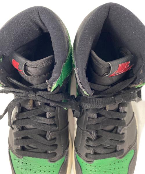 NIKE（ナイキ）NIKE (ナイキ) Air Jordan 1 Retro High OG ブラック×グリーン サイズ:26cmの古着・服飾アイテム