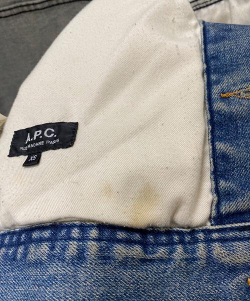 A.P.C.（アーペーセー）A.P.C. (アーペーセー) デニムジャケット インディゴ サイズ:XSの古着・服飾アイテム