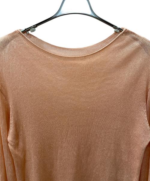 Plage（プラージュ）Plage (プラージュ) 薄手ニット ピンク サイズ:Freeの古着・服飾アイテム