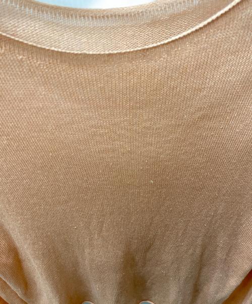 Plage（プラージュ）Plage (プラージュ) 薄手ニット ピンク サイズ:Freeの古着・服飾アイテム