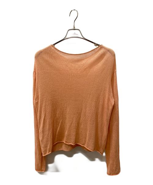 Plage（プラージュ）Plage (プラージュ) 薄手ニット ピンク サイズ:Freeの古着・服飾アイテム