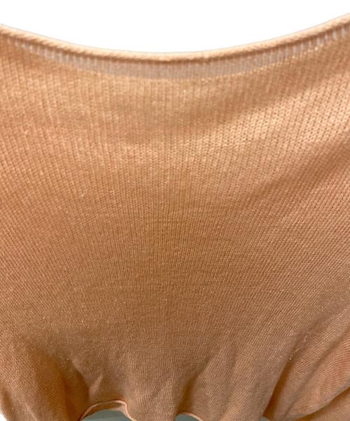 Plage（プラージュ）Plage (プラージュ) 薄手ニット ピンク サイズ:Freeの古着・服飾アイテム