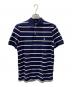 POLO RALPH LAUREN（ポロ・ラルフローレン）の古着「ポロシャツ」｜ホワイト×ネイビー