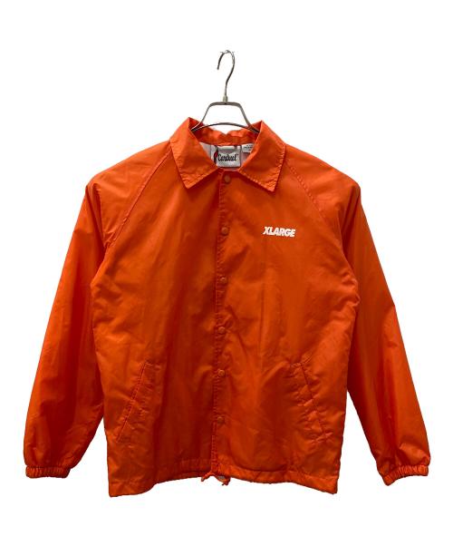 X-LARGE（エクストララージ）X-LARGE (エクストララージ) Cardinal (カーディナル) コーチジャケット オレンジ サイズ:Sの古着・服飾アイテム