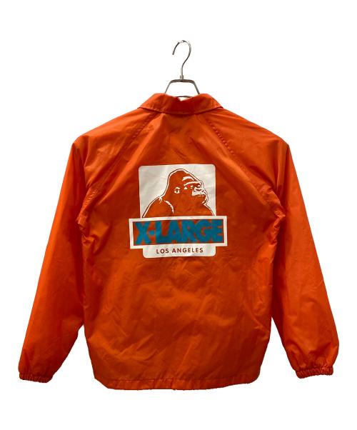 X-LARGE（エクストララージ）X-LARGE (エクストララージ) Cardinal (カーディナル) コーチジャケット オレンジ サイズ:Sの古着・服飾アイテム