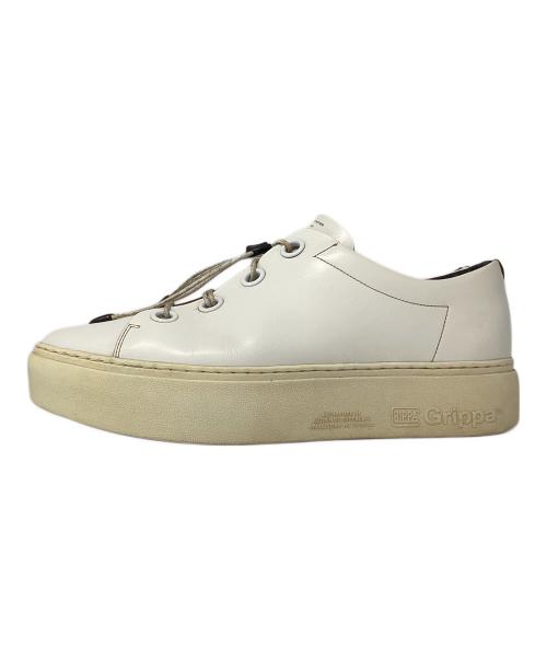 foot the coacher（フットザコーチャー）foot the coacher (フットザコーチャー) DOUBLE LACED シューズ ホワイト サイズ:9の古着・服飾アイテム