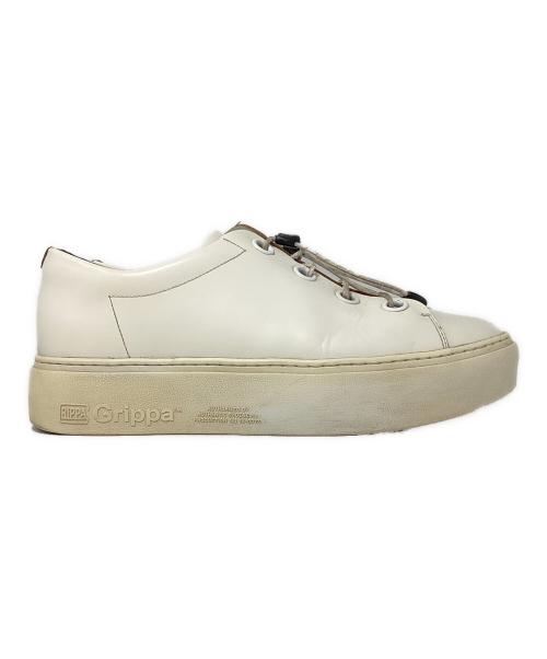 foot the coacher（フットザコーチャー）foot the coacher (フットザコーチャー) DOUBLE LACED シューズ ホワイト サイズ:9の古着・服飾アイテム