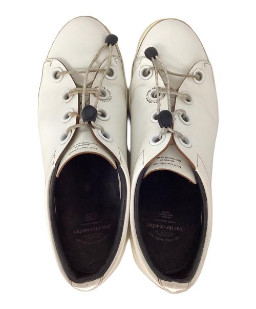 foot the coacher（フットザコーチャー）foot the coacher (フットザコーチャー) DOUBLE LACED シューズ ホワイト サイズ:9の古着・服飾アイテム