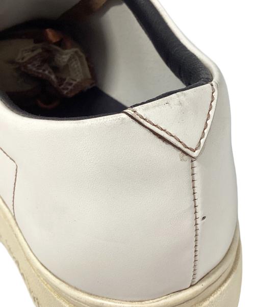 foot the coacher（フットザコーチャー）foot the coacher (フットザコーチャー) DOUBLE LACED シューズ ホワイト サイズ:9の古着・服飾アイテム