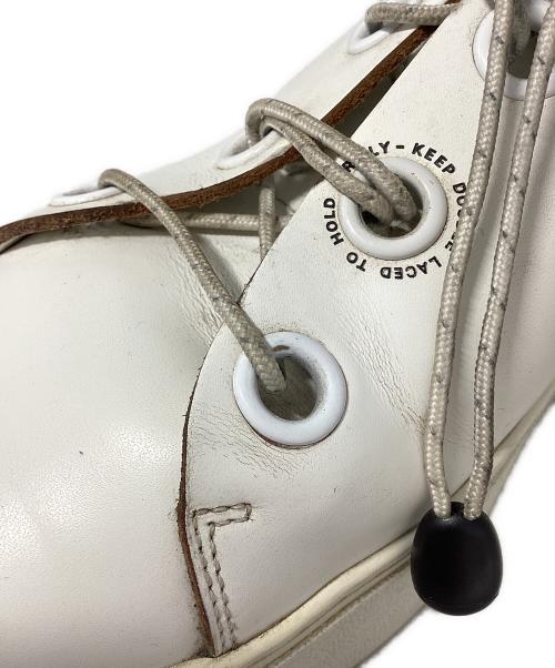 foot the coacher（フットザコーチャー）foot the coacher (フットザコーチャー) DOUBLE LACED シューズ ホワイト サイズ:9の古着・服飾アイテム