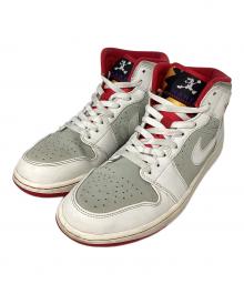 NIKE（ナイキ）の古着「Air Jordan 1 Mid WB "White/Gray/Red"」｜ホワイト×レッド