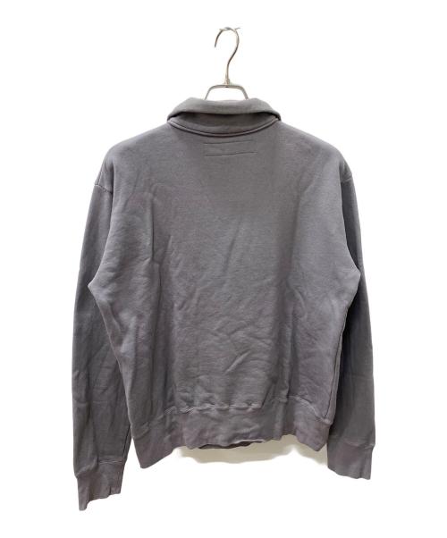 NECESSARY or UNNECESSARY（ネセサリーオアアンネセサリー）NECESSARY or UNNECESSARY (ネセサリーオアアンネセサリー) ハーフジップスウェット グレー サイズ:2の古着・服飾アイテム