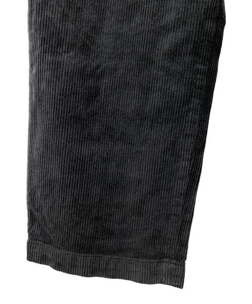 riccardo metha（リカルドメッサ）RICCARDO METHA (リカルドメッサ) 1TUCK WIDE PANTS 8walle CORDUROY SOLID ブラック サイズ:46の古着・服飾アイテム