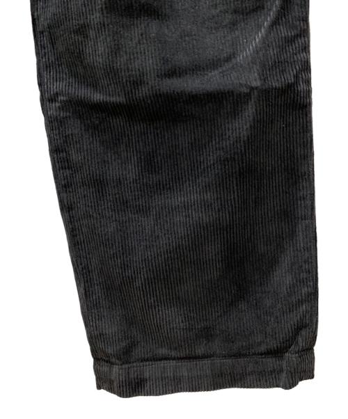 riccardo metha（リカルドメッサ）RICCARDO METHA (リカルドメッサ) 1TUCK WIDE PANTS 8walle CORDUROY SOLID ブラック サイズ:46の古着・服飾アイテム