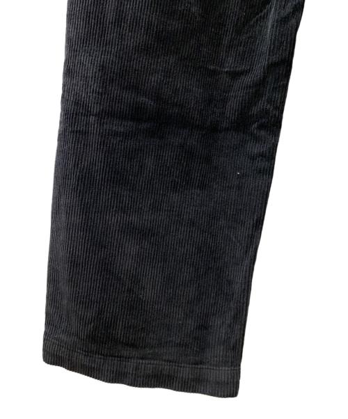 riccardo metha（リカルドメッサ）RICCARDO METHA (リカルドメッサ) 1TUCK WIDE PANTS 8walle CORDUROY SOLID ブラック サイズ:46の古着・服飾アイテム