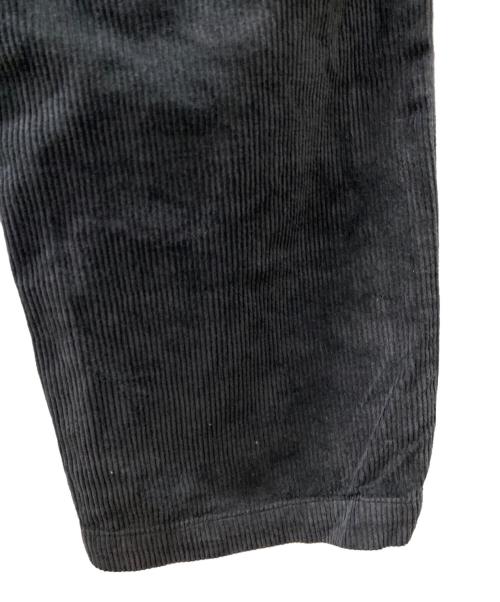 riccardo metha（リカルドメッサ）RICCARDO METHA (リカルドメッサ) 1TUCK WIDE PANTS 8walle CORDUROY SOLID ブラック サイズ:46の古着・服飾アイテム