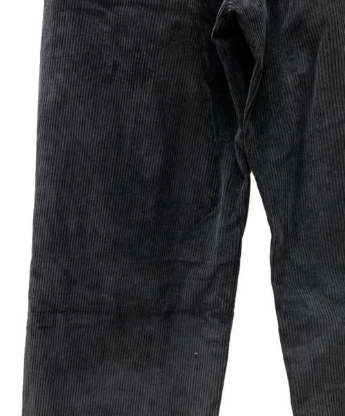 riccardo metha（リカルドメッサ）RICCARDO METHA (リカルドメッサ) 1TUCK WIDE PANTS 8walle CORDUROY SOLID ブラック サイズ:46の古着・服飾アイテム