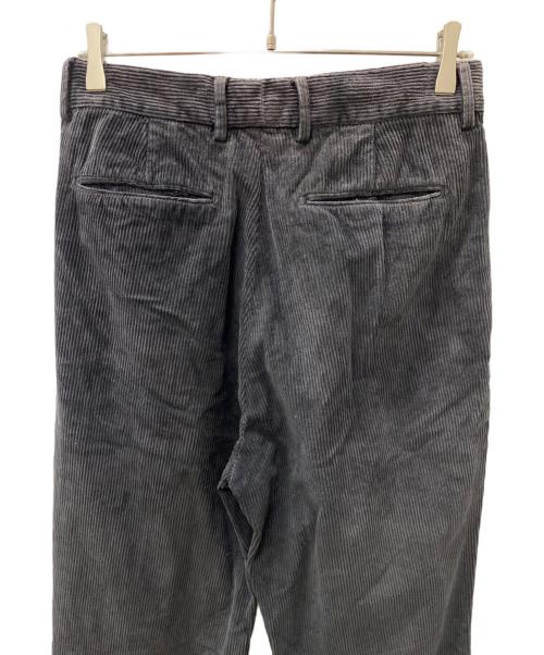 riccardo metha（リカルドメッサ）RICCARDO METHA (リカルドメッサ) 1TUCK WIDE PANTS 8walle CORDUROY SOLID ブラック サイズ:46の古着・服飾アイテム