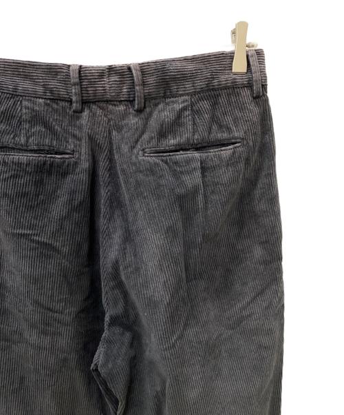 riccardo metha（リカルドメッサ）RICCARDO METHA (リカルドメッサ) 1TUCK WIDE PANTS 8walle CORDUROY SOLID ブラック サイズ:46の古着・服飾アイテム