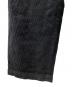 RICCARDO METHA (リカルドメッサ) 1TUCK WIDE PANTS 8walle CORDUROY SOLID ブラック サイズ:46：5000円