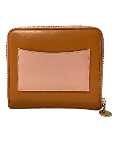 STELLA McCARTNEY（ステラマッカートニー）STELLA McCARTNEY (ステラマッカートニー) 2つ折り財布 オレンジの古着・服飾アイテム