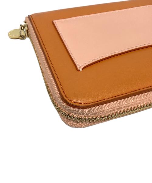 STELLA McCARTNEY（ステラマッカートニー）STELLA McCARTNEY (ステラマッカートニー) 2つ折り財布 オレンジの古着・服飾アイテム