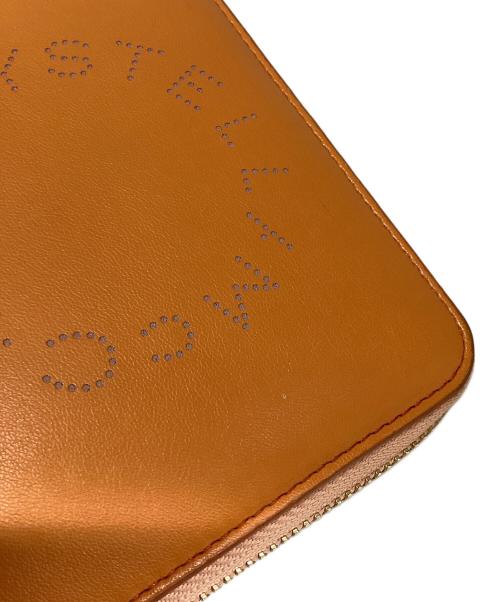 STELLA McCARTNEY（ステラマッカートニー）STELLA McCARTNEY (ステラマッカートニー) 2つ折り財布 オレンジの古着・服飾アイテム