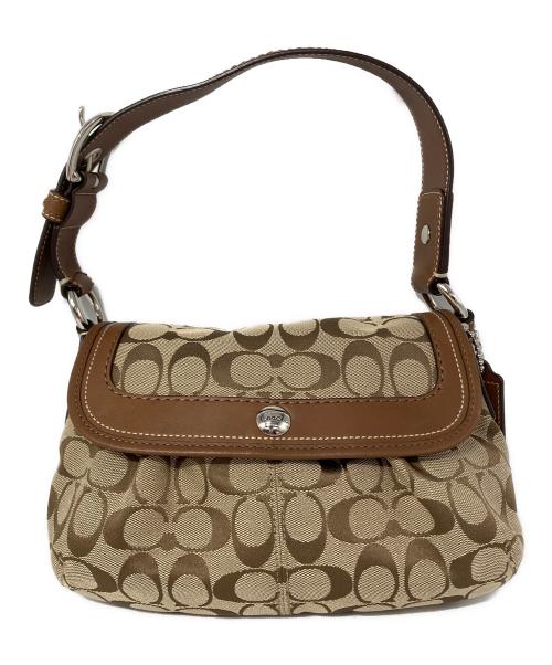 COACH（コーチ）COACH (コーチ) ショルダーバッグ ブラウンの古着・服飾アイテム