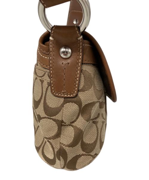 COACH（コーチ）COACH (コーチ) ショルダーバッグ ブラウンの古着・服飾アイテム