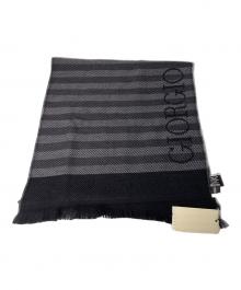 GIORGIO ARMANI（ジョルジオアルマーニ）の古着「マフラー」｜ブラック