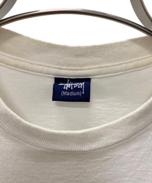 stussy（ステューシー）stussy (ステューシー) ScロゴTシャツ ホワイト サイズ:Mediumの古着・服飾アイテム