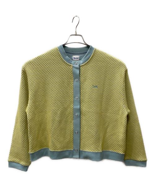 LEE（リー）LEE (リー) 厚手ニット イエロー×ブルー サイズ:M 未使用品の古着・服飾アイテム