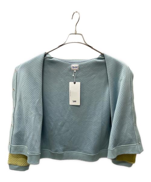 LEE（リー）LEE (リー) 厚手ニット イエロー×ブルー サイズ:M 未使用品の古着・服飾アイテム