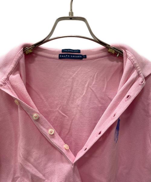 RALPH LAUREN（ラルフローレン）RALPH LAUREN (ラルフローレン) ポロシャツ ピンク サイズ:Lの古着・服飾アイテム