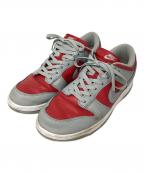 NIKEナイキ）の古着「Nike Dunk Low」｜グレー×レッド