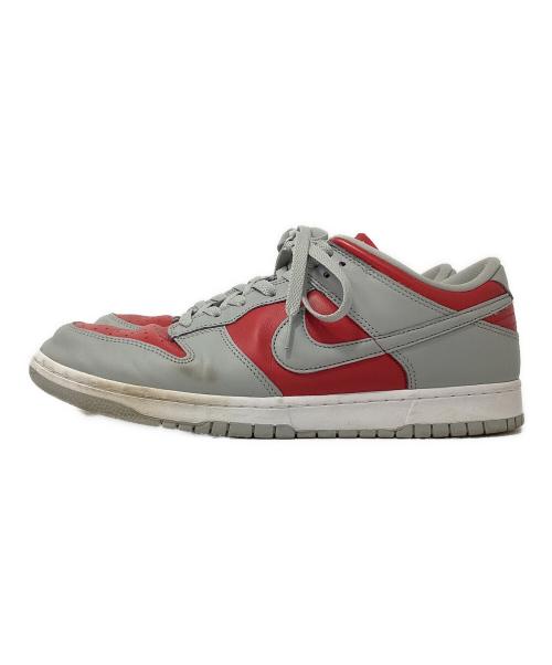 NIKE（ナイキ）NIKE (ナイキ) Nike Dunk Low グレー×レッド サイズ:30cmの古着・服飾アイテム